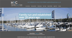 Desktop Screenshot of hambleyachtcare.com